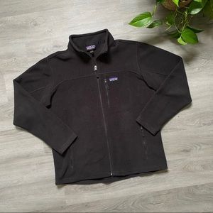 Patagonia Synchilla Black Full Zip Sweatshirt